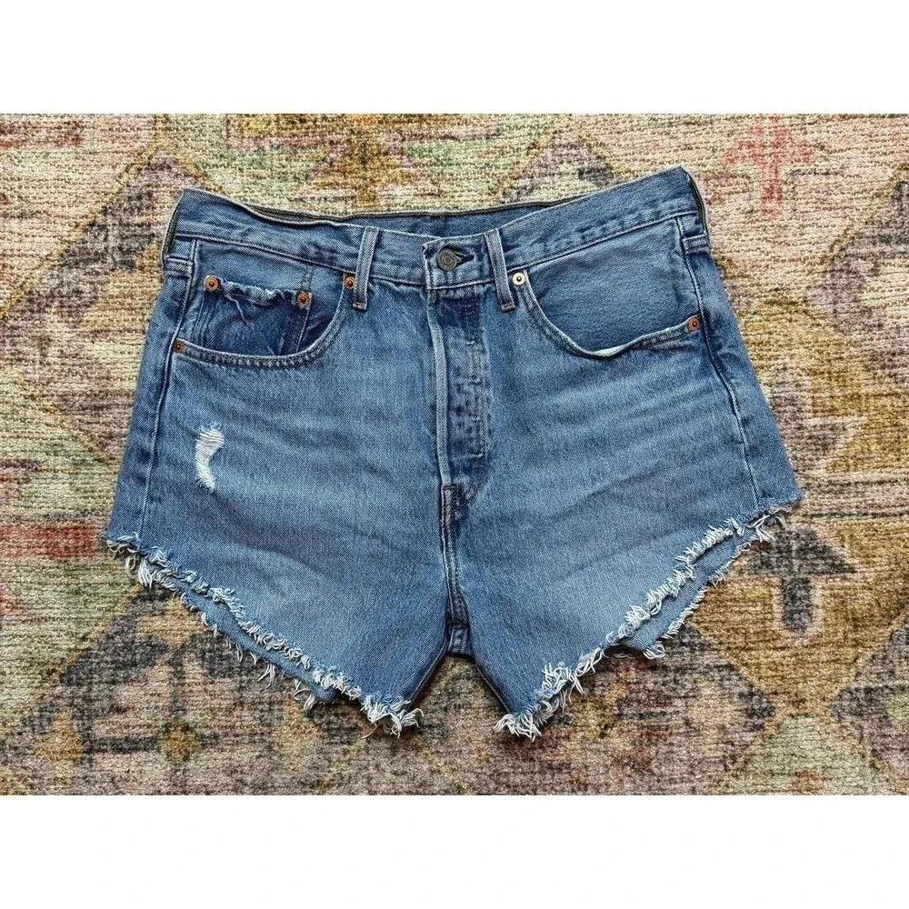 Levi's 501 Skinny Denim Shorts